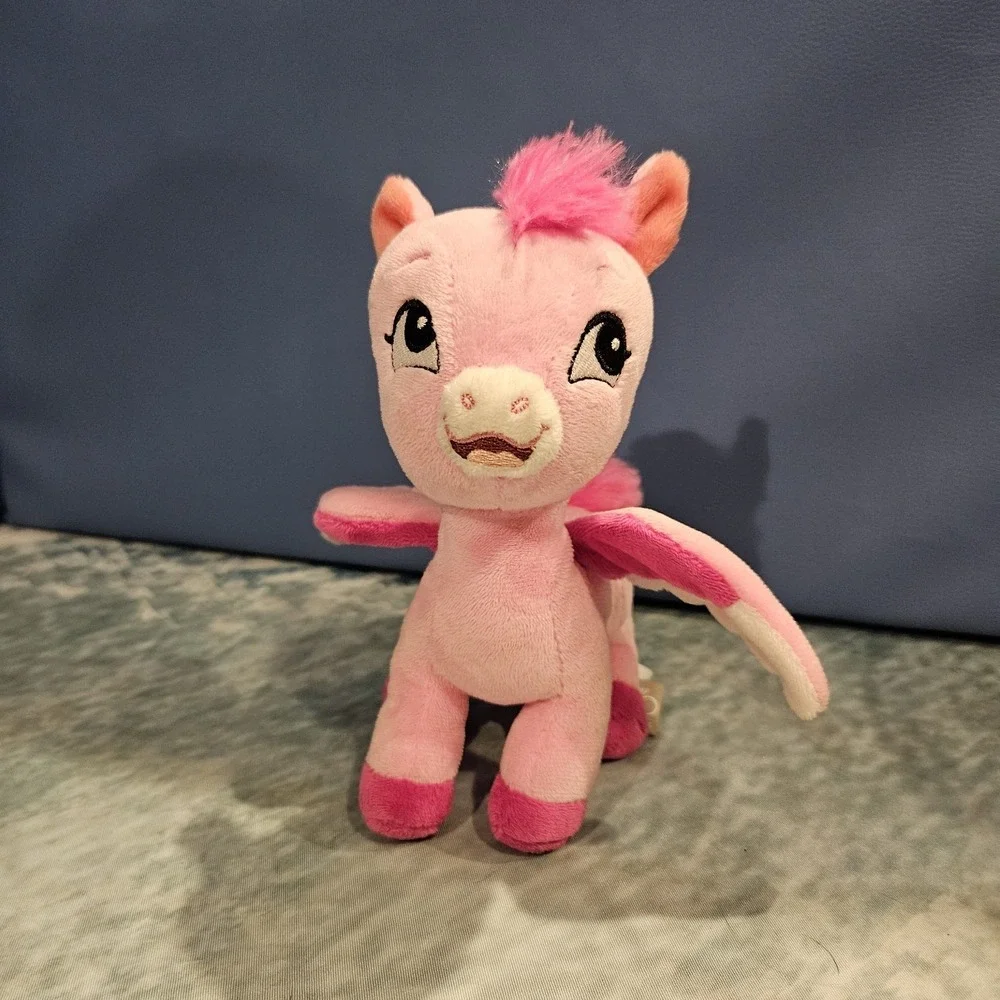 Disney Decades Fantasia Pink Baby Pegasus Plush 8